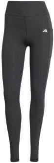 adidas Optime High Rise Tight Dames-Zwart - XS