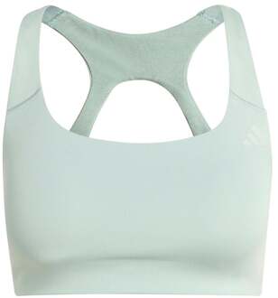 adidas Optime Workout Medium Support Sport-bh Dames salie - XS,S,M,L,XL