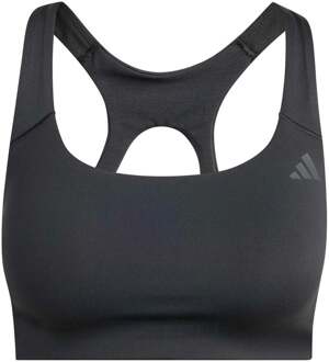 adidas Optime Workout Medium Support Sport-bh Dames zwart