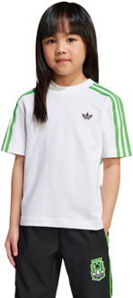 adidas Orginals X Minecraft T-shirts Peuter - Wit - Maat 105 - 110 CM - Katoen Jersey White