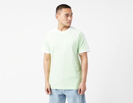 adidas Originals 3-Stripes California T-Shirt, Green - M