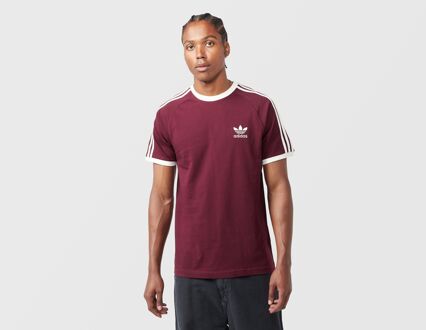 adidas Originals 3-Stripes T-Shirt - size? exclusive, rood - M