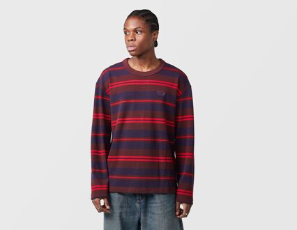 adidas Originals 90s Alternative Sport Long Sleeve Waffle T-Shirt, rood