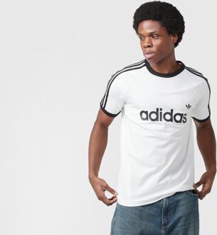adidas Originals Adicolor Classics 3-Stripes Ringer T-Shirt, wit - S