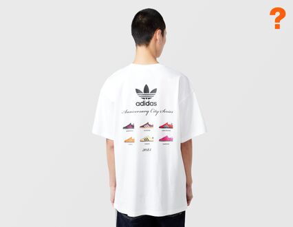 adidas Originals Anniversary City Series T-Shirt - size? exclusive, wit