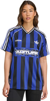 adidas Originals Beads Jersey Truien/Replica's Dames - Blauw - Maat 40 - Poly Mesh Blue