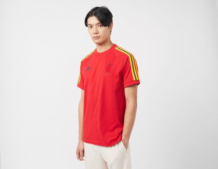 adidas Originals Belgium Adicolor Classics 3-Stripes T-Shirt, Red - L