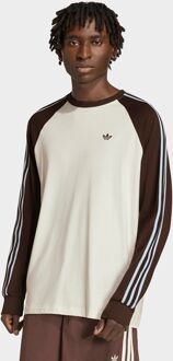 adidas Originals Britcore Long Sleeve Cali T-Shirt, beige - XL