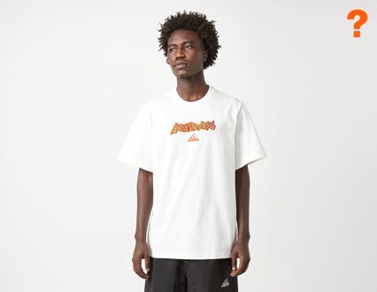 adidas Originals Camo Graffiti T-Shirt - size? exclusive, wit