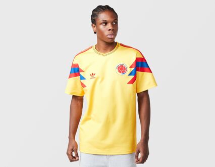 adidas Originals Colombia '90 #10 Retro Home Shirt, geel - L