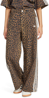 adidas Originals Denim Joggers Broeken Dames - Multi - Maat 34" - Katoen Jersey