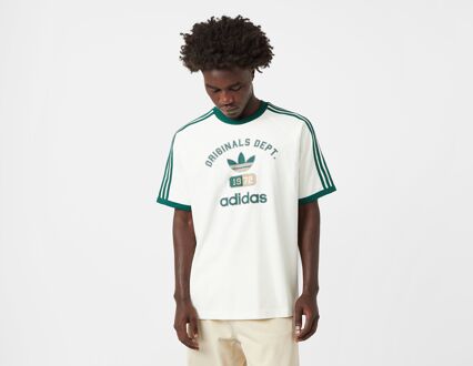adidas Originals Dept. 3-Stripes T-Shirt, wit - S