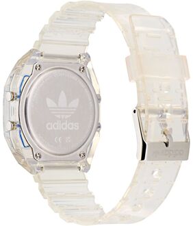 adidas Originals Digitale Twee Crystal Unisex Transparante Horloge AOST24061 - One Size
