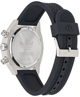 adidas Originals Edition Two Chrono Unisex Zwarte Horloge AOFH23005 - One Size
