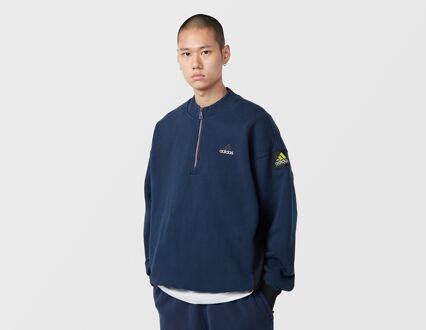 adidas Originals EQT Blocked 1/2 Zip Sweatshirt, blauw - M