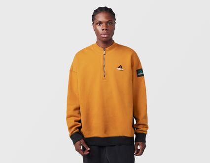 adidas Originals EQT Blocked 1/2 Zip Sweatshirt, oranje