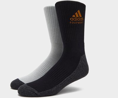 adidas Originals EQT Socks 2-Pack, zwart - L