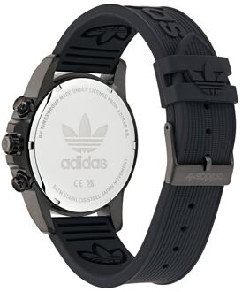 adidas Originals Expression Two Chrono Unisex Zwart Horloge AOFH24521 - maat