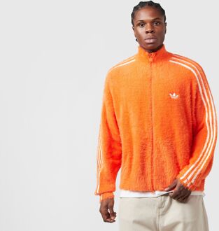 adidas Originals Faux Mohair Classic Track Top, oranje - L