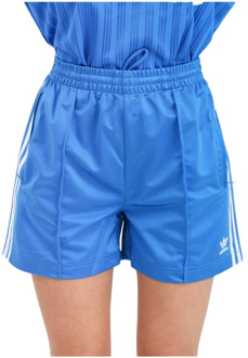 adidas Originals Firebird Blauw en Wit Shorts Adidas Originals , Blue , Dames - L