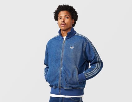 adidas Originals Firebird Denim Track Top, blauw - M