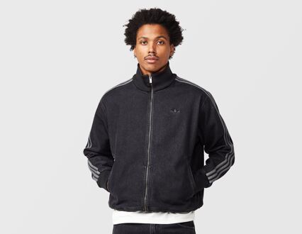 adidas Originals Firebird Denim Track Top, zwart - L
