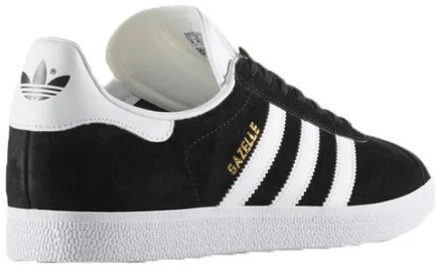 adidas Originals Gazelle Heren Sneakers - Core Black/Footwear White/Clear Granite - Maat 42