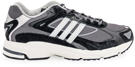 adidas Originals Gelaagde Sneakers voor Mannen Adidas Originals , Black , Heren - 44 1/2 Eu,45 EU