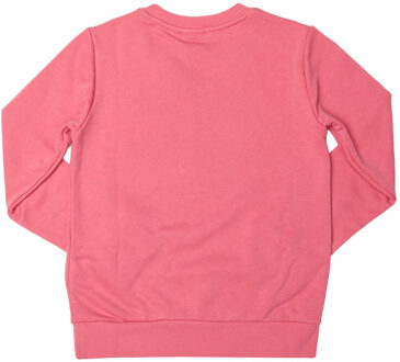 adidas Originals Girl's adidas Originals Junior Trefoil Crew Sweatshirt in Rose - maat Rosé