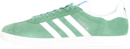 adidas Originals Groen en wit Gazelle Sneakers Adidas Originals , Multicolor , Heren - 40 Eu,44 2/3 Eu,41 1/3 Eu,44 Eu,45 1/3 Eu,42 Eu,43 1/3 EU