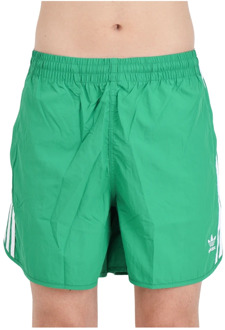 adidas Originals Groene strandkleding shorts Sprinter stijl Adidas Originals , Green , Heren - L,M,S,Xs