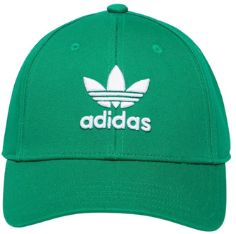 adidas Originals Groene Trefoil Baseball Cap Adidas Originals , Green , Unisex - ONE Size