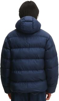 adidas Originals | Heren Gewatteerde Jas met Kap - maat XL Navy