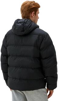 adidas Originals | Heren Gewatteerde Jas met Kap Zwart - XS