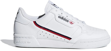 adidas Originals Jongens Sneakers Continental 80 J - Wit - Maat 36