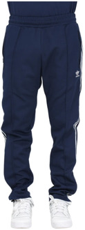 adidas Originals Klassieke Beckenbauer Blauwe Sportbroek Adidas Originals , Blue , Heren - 2Xl,S,Xs