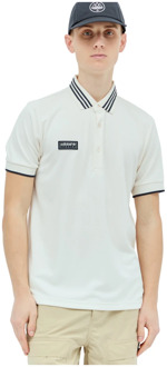 adidas Originals Klassieke Logo Patch Polo Shirt Adidas Originals , White , Heren - Xl,L,M