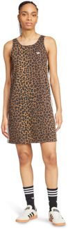 adidas Originals Leopard Jurken Dames - Multi - Maat 36