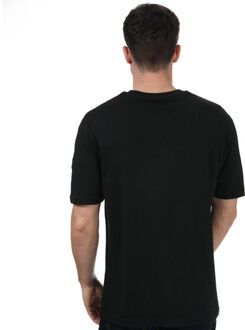 adidas Originals Men's adidas Originals Adicolor 3D Trefoil 3-Stripes T-Shirt in black pink Zwart