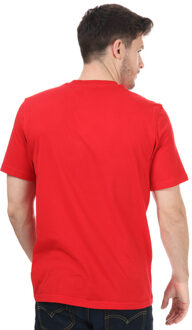 adidas Originals Men's adidas Originals Trefoil T-Shirt in Red Rood