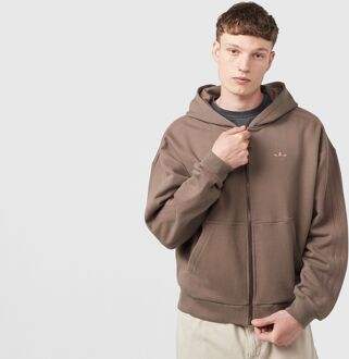 adidas Originals Premium Essentials Full-Zip Hoodie, bruin - L