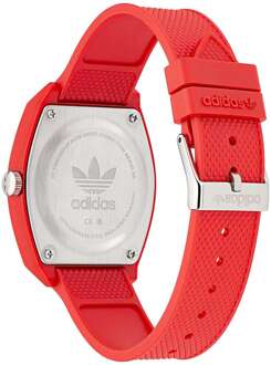 adidas Originals Project Two Unisex Rode Horloge AOST23051 Rood - One Size