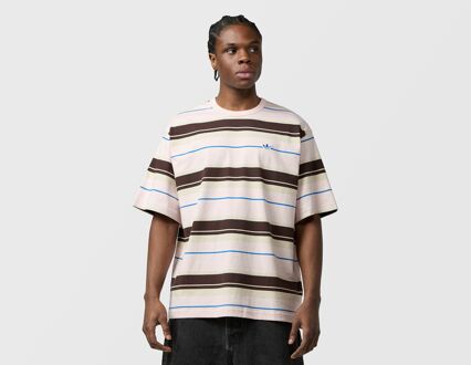 adidas Originals Stripe T-Shirt, roze - L