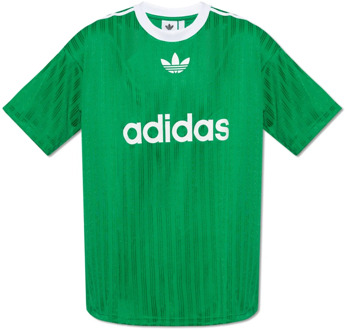 adidas Originals T-shirt met logo Adidas Originals , Green , Heren