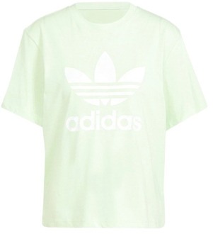 adidas Originals T-Shirts Adidas Originals , Green , Dames - L,M,S,Xs