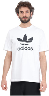 adidas Originals T-Shirts Adidas Originals , White , Heren - 2Xl,L,M,S,Xs