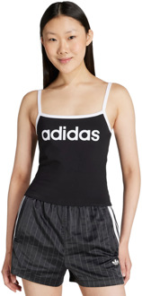 adidas Originals T-shirts Dames - Zwart - Maat 36 - Katoen Jersey Black