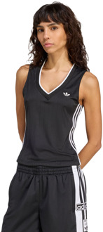 adidas Originals T-shirts Dames - Zwart - Maat 36 - Poly Mesh Black