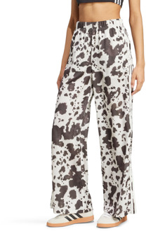 adidas Originals Wide Leg Joggers Broeken Dames - Multi - Maat 42 - Katoen Jersey
