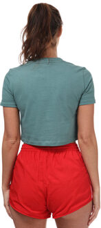 adidas Originals Women's adidas Originals Adicolor Classics Crop Top in Green Groen